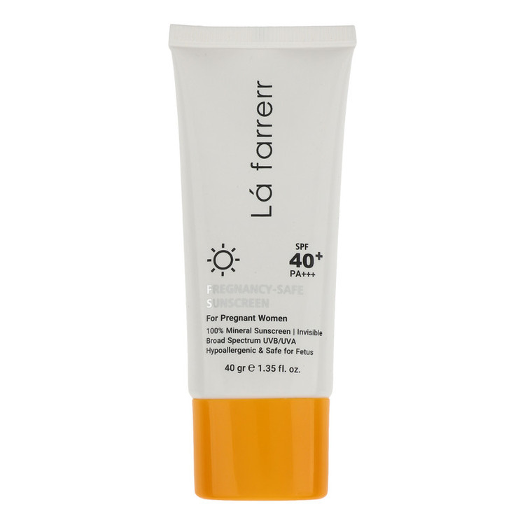 کرم ضد آفتاب بارداری SPF40 (بی رنگ)
